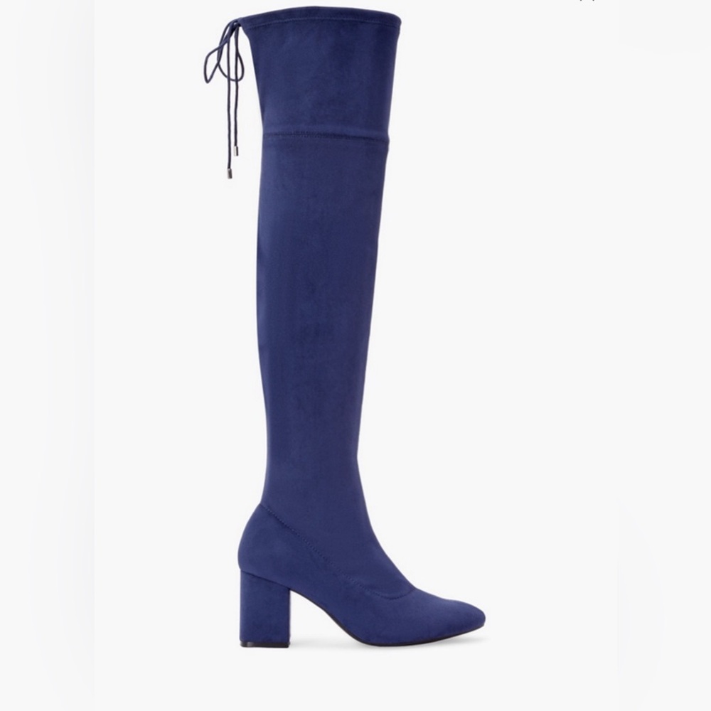 JustFab Over The Knee Heeled Boot